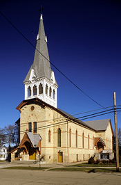 Zion Evangelical Lutheran Church and Parsonage, a Building.