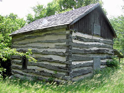 Kemp, John and Margarethe, Cabin, a Building.