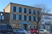 126 E MILWAUKEE ST, a Commercial Vernacular retail building, built in Jefferson, Wisconsin in 1856.
