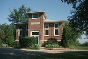 3410 MEIER RD, a One Story Cube one to six room school, built in Blooming Grove, Wisconsin in 1920.
