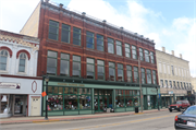 207-213 E MAIN ST, a Neoclassical/Beaux Arts retail building, built in Watertown, Wisconsin in 1855.