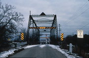 MILL ST, a NA (unknown or not a building) overhead truss bridge, built in Manitowoc Rapids, Wisconsin in 1887.