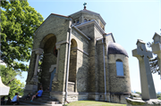 5503 W BLUEMOUND RD, a Romanesque Revival church, built in Milwaukee, Wisconsin in 1899.