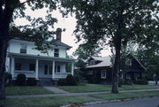 528 FRANKLIN ST, a American Foursquare house, built in Wausau, Wisconsin in 1906.