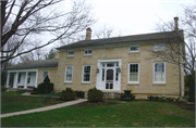 2306 N PARKER DR, a Greek Revival house, built in Janesville, Wisconsin in 1844.