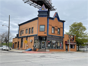 701 W NATIONAL AVE, a Queen Anne retail building, built in Milwaukee, Wisconsin in 1887.