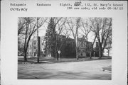 112 W 8TH ST, a Late Gothic Revival elementary, middle, jr.high, or high, built in Kaukauna, Wisconsin in 1890.
