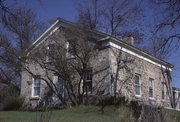 13615 N CEDARBURG RD, a Greek Revival house, built in Mequon, Wisconsin in 1848.