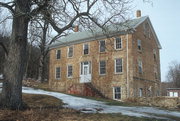9646 DUNLAP HOLLOW RD, a Greek Revival house, built in Mazomanie, Wisconsin in 1849.