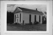 2700 MADISON AVE, a Greek Revival church, built in Plover, Wisconsin in 1862.