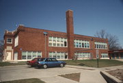 200 N MAIN ST, a Late Gothic Revival elementary, middle, jr.high, or high, built in Oregon, Wisconsin in 1923.