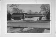 2801 BLAINE AVE, a Usonian house, built in Racine, Wisconsin in 1950.
