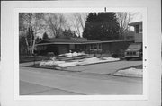 3226 MICHIGAN BLVD, a Usonian house, built in Racine, Wisconsin in 1956.