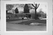 3314 MICHIGAN BLVD, a Usonian house, built in Racine, Wisconsin in 1950.