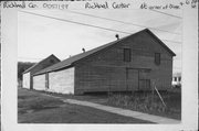 NE CORNER OF ORANGE AND W 1ST ST, a Side Gabled warehouse, built in Richland Center, Wisconsin in 1910.