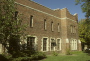 1225 E HENRY CLAY ST, a Late Gothic Revival armory, built in Whitefish Bay, Wisconsin in 1928.