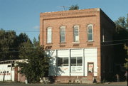 108 FLORIDA AVE, a Commercial Vernacular small office building, built in Hayward, Wisconsin in 1889.