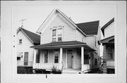 1632-34 S 3RD ST, a Early Gothic Revival duplex, built in Milwaukee, Wisconsin in 1928.