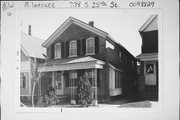 738 S 25TH ST, a Front Gabled house, built in Milwaukee, Wisconsin in 1900.