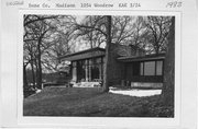 1054 WOODROW ST, a Usonian house, built in Madison, Wisconsin in 1952.