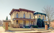 184 E HURON ST, a Italianate house, built in Berlin, Wisconsin in 1872.