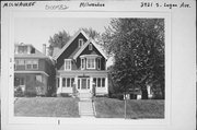 2921 S LOGAN AVE, a Arts and Crafts house, built in Milwaukee, Wisconsin in 1904.