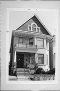 1538 N MARSHALL, a Queen Anne duplex, built in Milwaukee, Wisconsin in 1894.