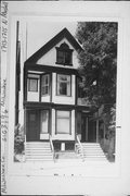 1713-15 N MARSHALL, a Queen Anne duplex, built in Milwaukee, Wisconsin in 1890.