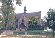 120 E MADISON ST, a Early Gothic Revival library, built in Lake Mills, Wisconsin in 1902.