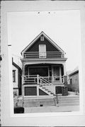 1753 N WARREN, a Front Gabled house, built in Milwaukee, Wisconsin in 1906.