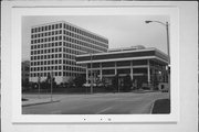 WATER AND KILBOURN STS., SW CORNER, a Miesian large office building, built in Milwaukee, Wisconsin in 1973.