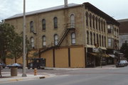 18-22 N MAIN ST, a Italianate meeting hall, built in Janesville, Wisconsin in 1866.