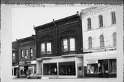 415-417 W MILWAUKEE ST, a Queen Anne retail building, built in Janesville, Wisconsin in 1907.