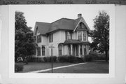 220 E VAN BUREN ST, a Queen Anne house, built in Janesville, Wisconsin in 1880.