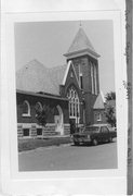 401 W MAIN ST, a Early Gothic Revival church, built in Stoughton, Wisconsin in 1904.