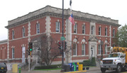 315 N BRIDGE ST, a Neoclassical/Beaux Arts post office, built in Chippewa Falls, Wisconsin in 1908.