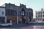 829-835 PENNSYLVANIA AVE, a Romanesque Revival industrial building, built in Sheboygan, Wisconsin in 1885.