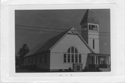 201 S MAIN ST, a Queen Anne church, built in Verona, Wisconsin in 1891.