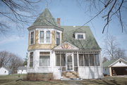 123 GRACE ST, a Queen Anne house, built in Sharon, Wisconsin in 1893.
