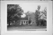 N7297 STATE HIGHWAY 120, a Greek Revival house, built in Spring Prairie, Wisconsin in 1851.