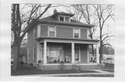 159 S MAIN ST, a American Foursquare house, built in Oregon, Wisconsin in 1910.