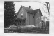 404 JEFFERSON ST, a Queen Anne house, built in Oregon, Wisconsin in 1910.