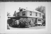 203 N HARTWELL AVE, a American Foursquare house, built in Waukesha, Wisconsin in 1918.