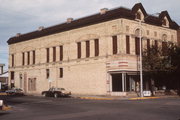 180 MAIN ST, a Italianate retail building, built in Menasha, Wisconsin in 1885.