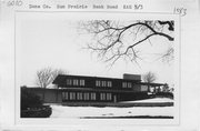 RENK RD, OFF WILBURN RD, a Usonian house, built in Sun Prairie, Wisconsin in 1958.