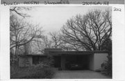 2909 HUNTER HILL, a Usonian house, built in Shorewood Hills, Wisconsin in 1950.