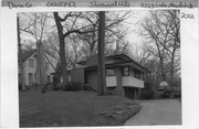 3323 LAKE MENDOTA DR, a Usonian house, built in Shorewood Hills, Wisconsin in 1951.
