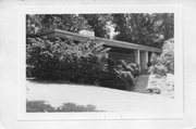 3519 SUNSET DR, a Usonian house, built in Shorewood Hills, Wisconsin in 1948.