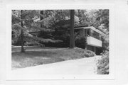 3323 LAKE MENDOTA DR, a Usonian house, built in Shorewood Hills, Wisconsin in 1951.