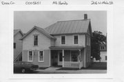 206 W MAIN ST, a Gabled Ell house, built in Mount Horeb, Wisconsin in 1882.